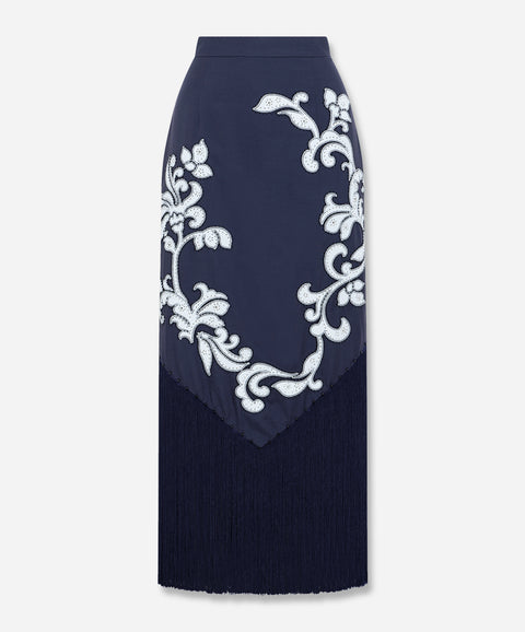 Dillon Appliqué Skirt