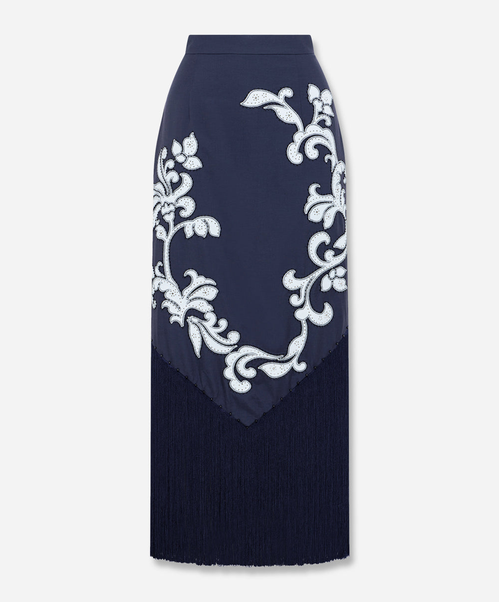 Dillon Appliqué Skirt