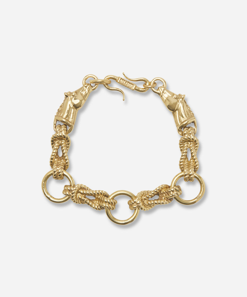 Django Rope Chain & Horse Bracelet