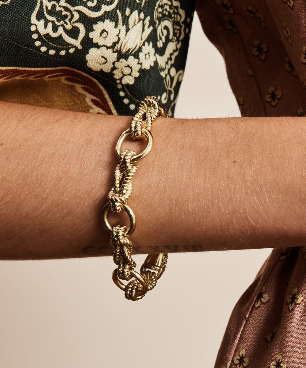 Django Rope Chain & Horse Bracelet