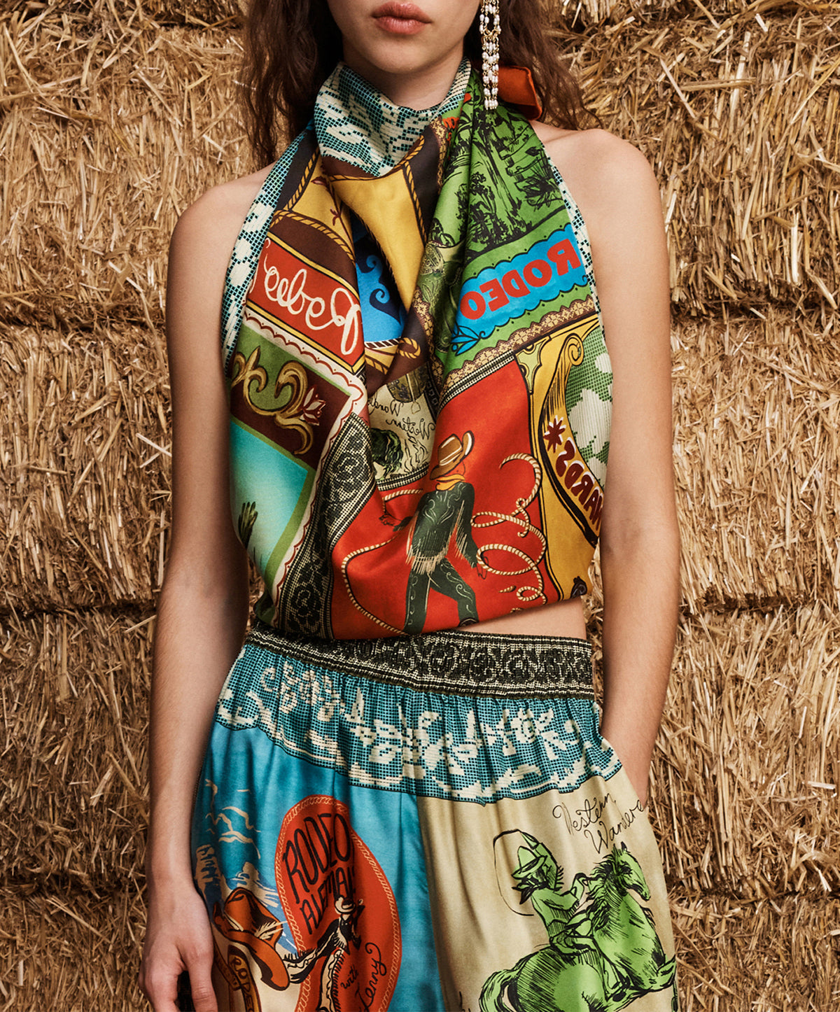 Ace Silk Scarf