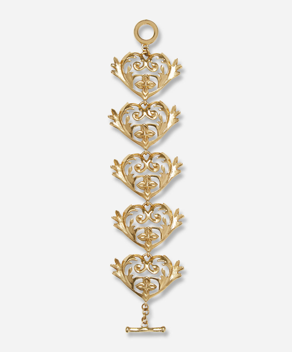Django Heart Filigree Bracelet