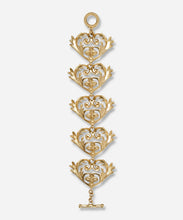Load image into Gallery viewer, Django Heart Filigree Bracelet