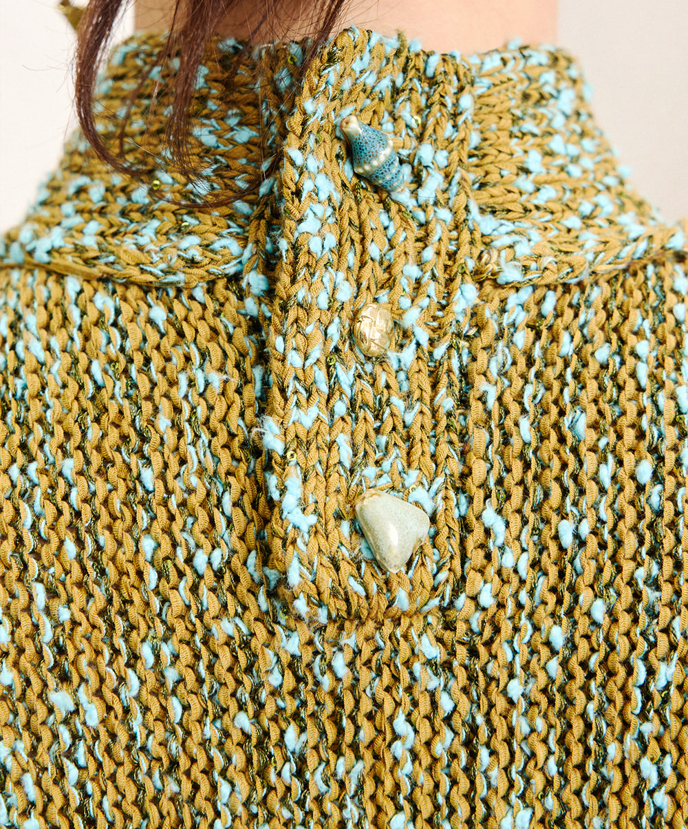 Nieve Sequin Knit Top