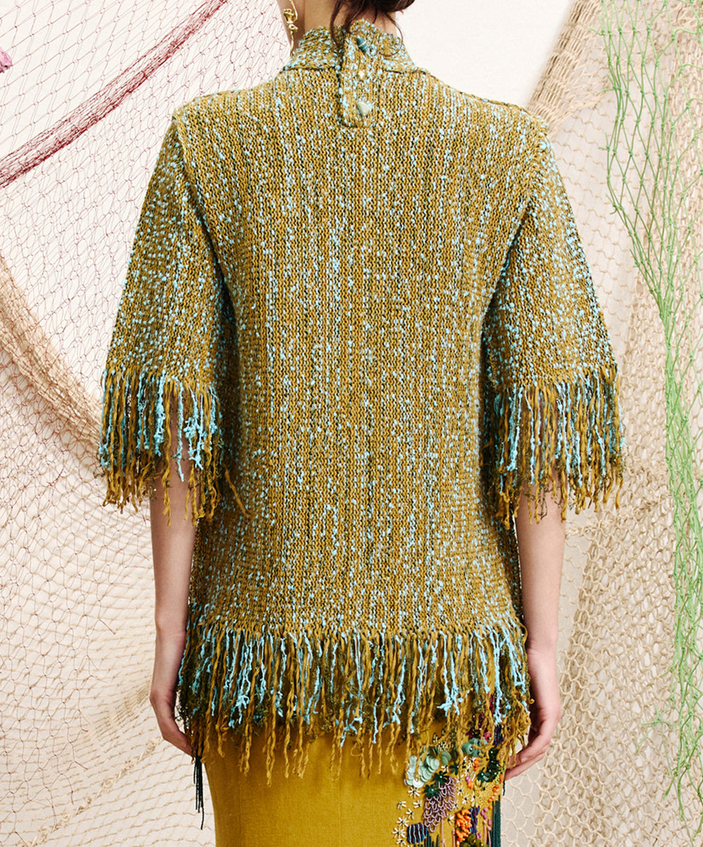Nieve Sequin Knit Top