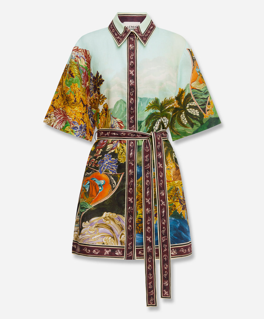 Lucena Mini Shirtdress