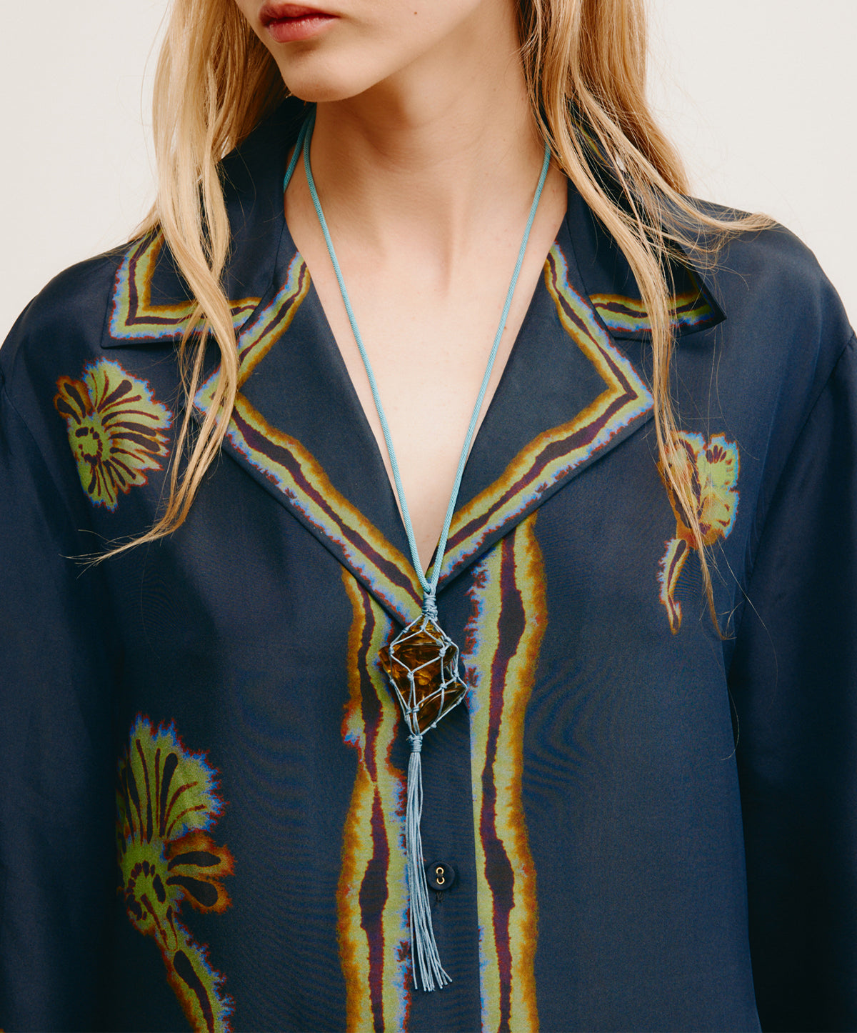 Ona Macrame Shell Necklace