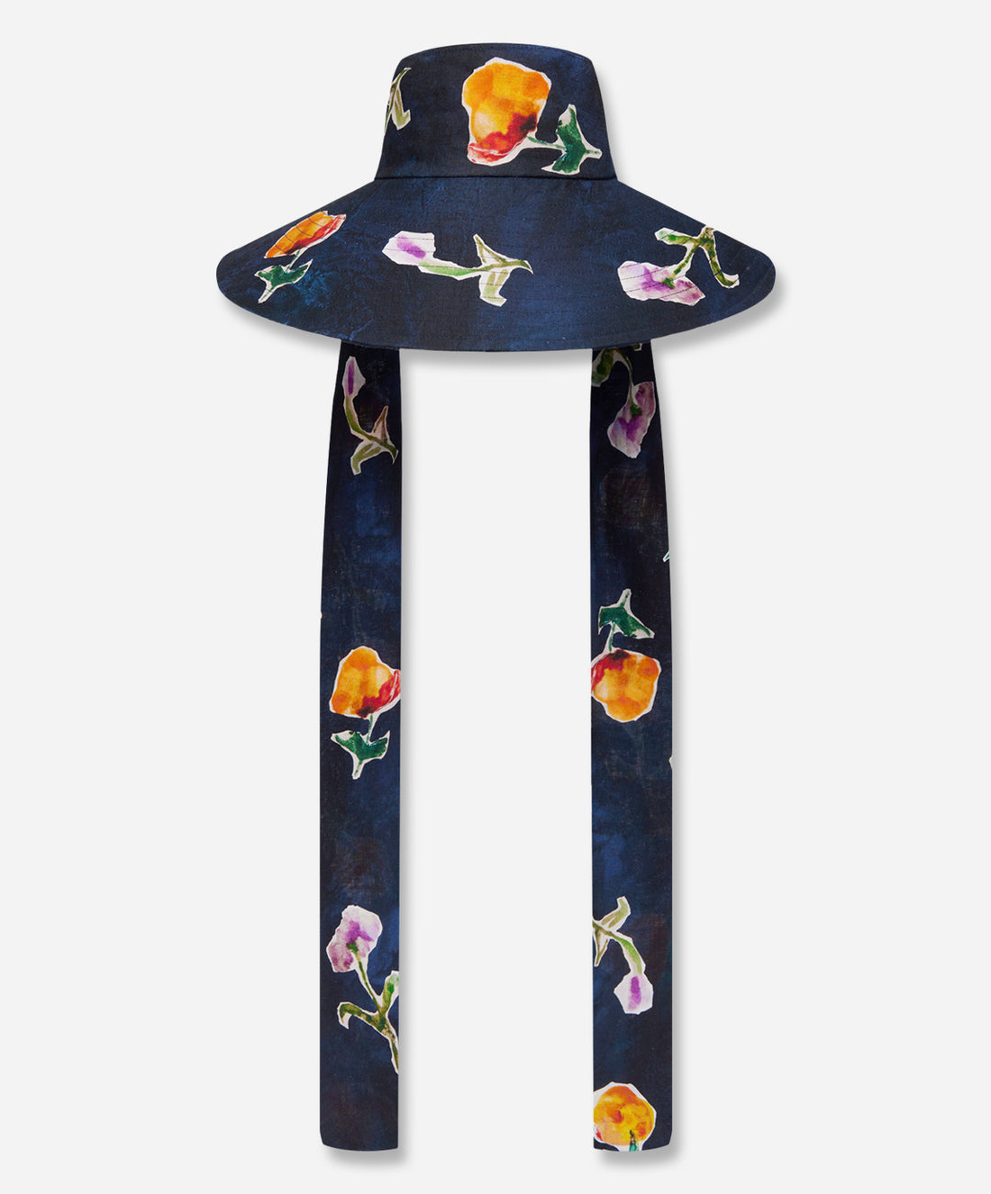 Sophie Wide Brim Tie Sunhat
