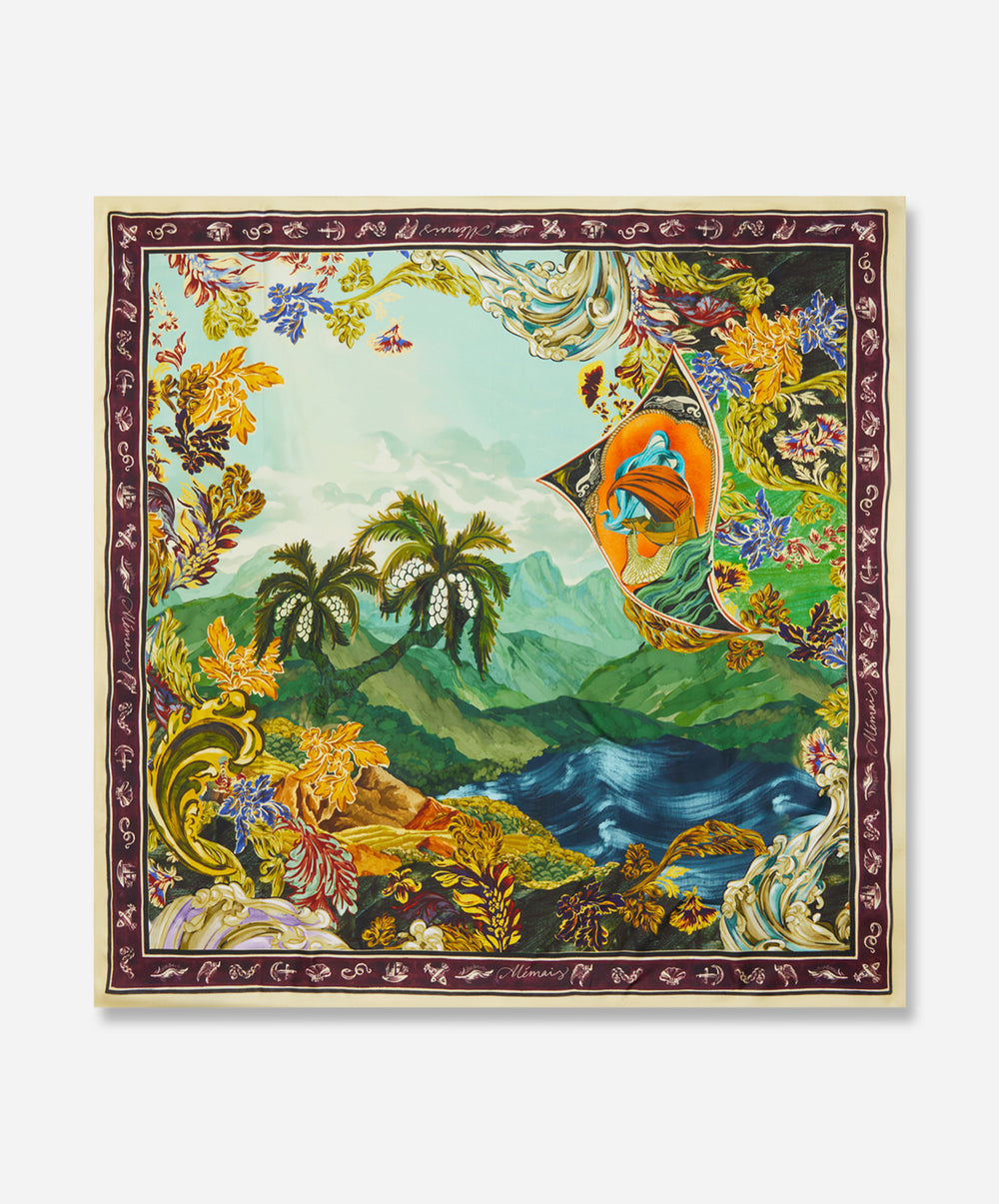 Lucena Silk Scarf