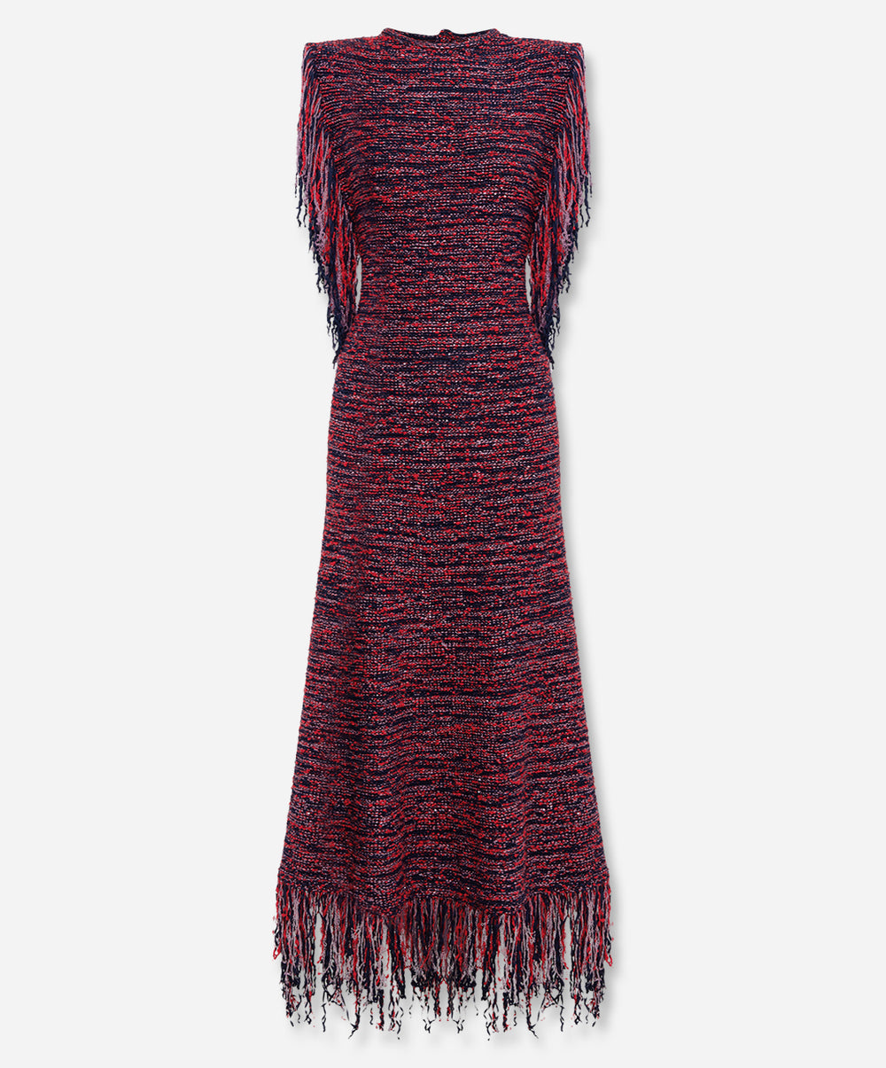 Nieve Sequin Knit Midi Dress