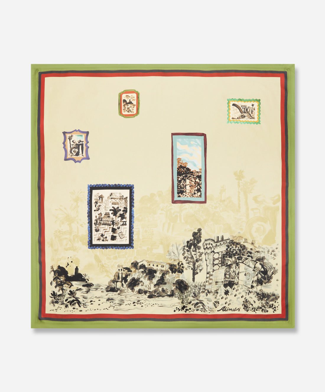 Illa Del Rei Silk Scarf
