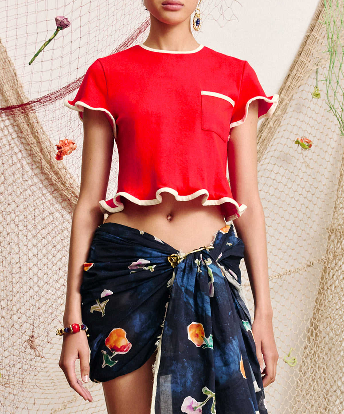 Bonetta Cropped Tee