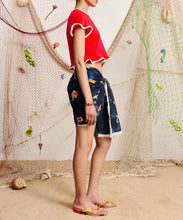 Load image into Gallery viewer, Bonetta Cropped Tee