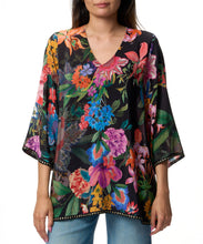 Load image into Gallery viewer, Neon Jungle Night Blouse (Exclusive)