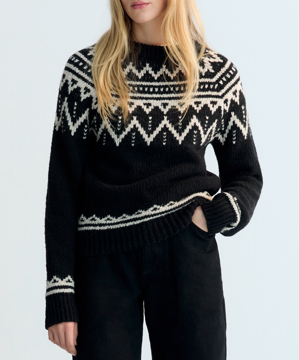 Luna Woman Jumper Eclipse Noir