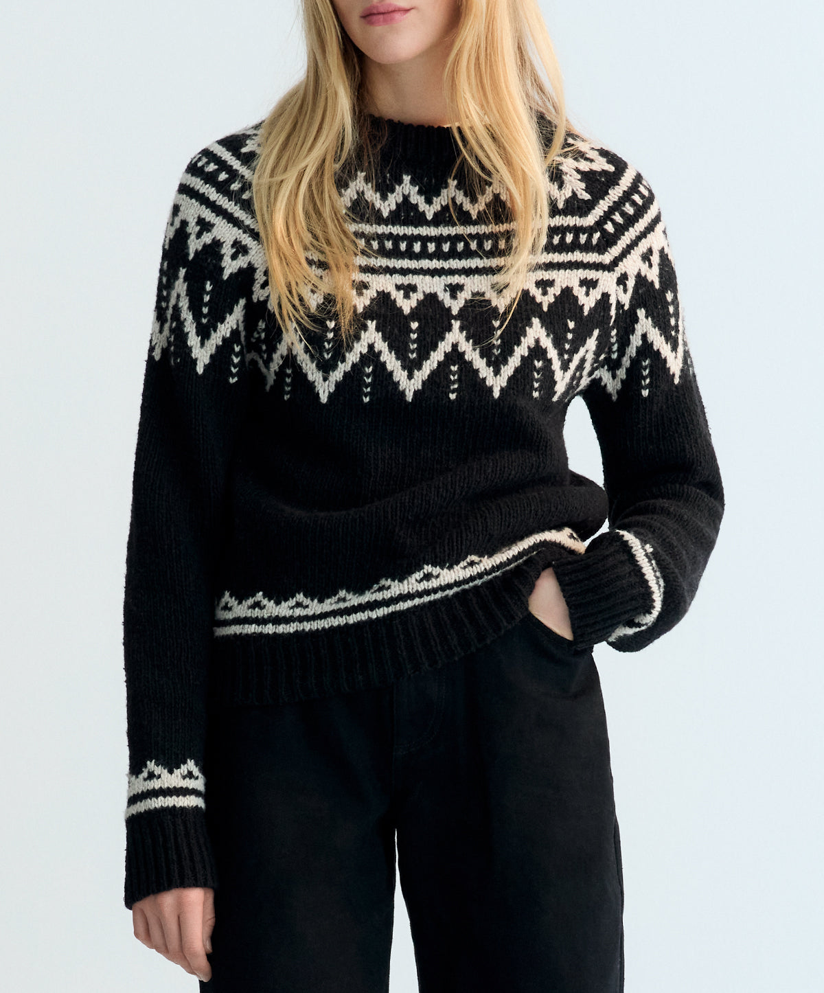 Luna Woman Jumper Eclipse Noir
