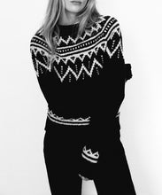 Load image into Gallery viewer, Luna Woman Jumper Eclipse Noir