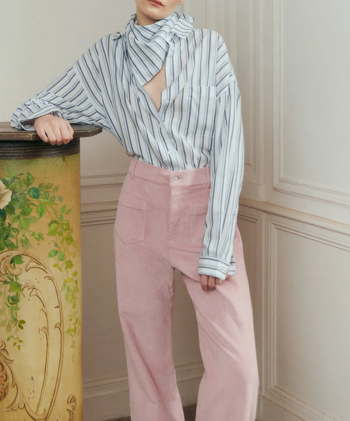 Ines Woman Pant Rose