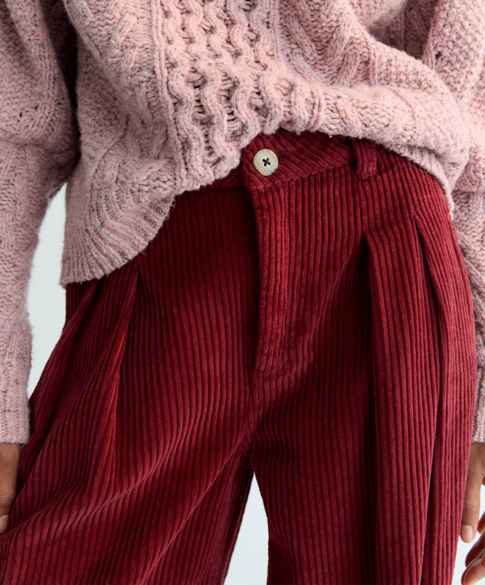 Nicol Woman Pant Plum Fantasy