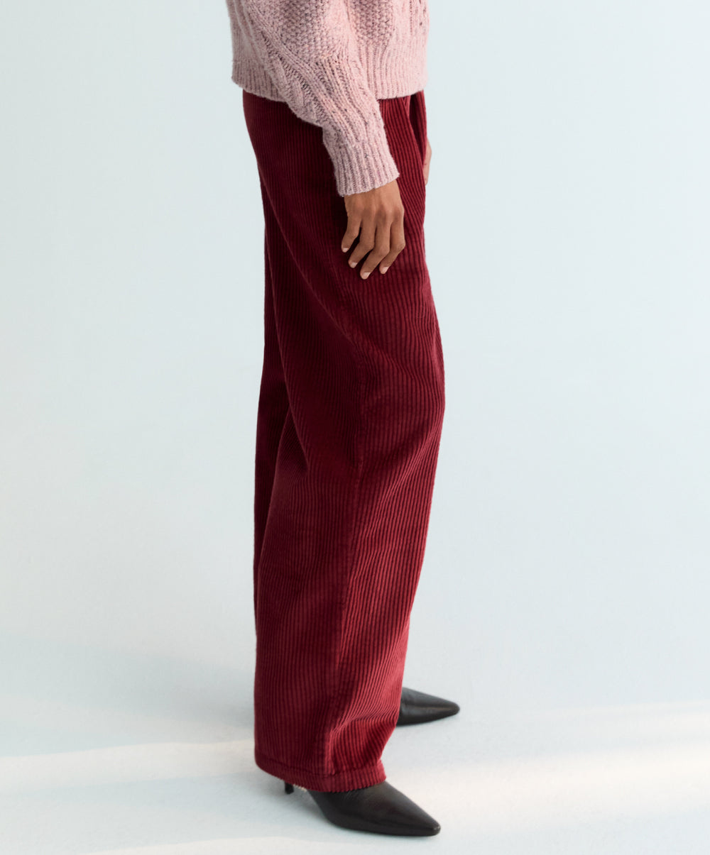 Nicol Woman Pant Plum Fantasy