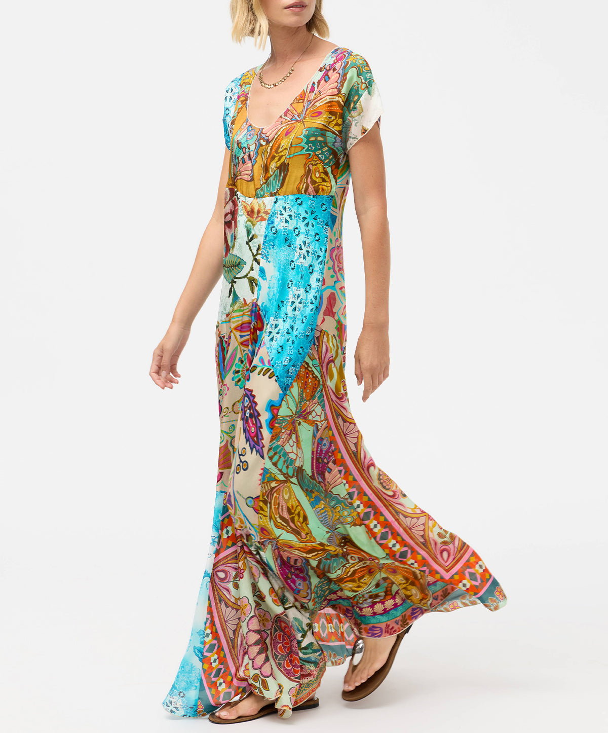 Patchwork Dress (Slip)