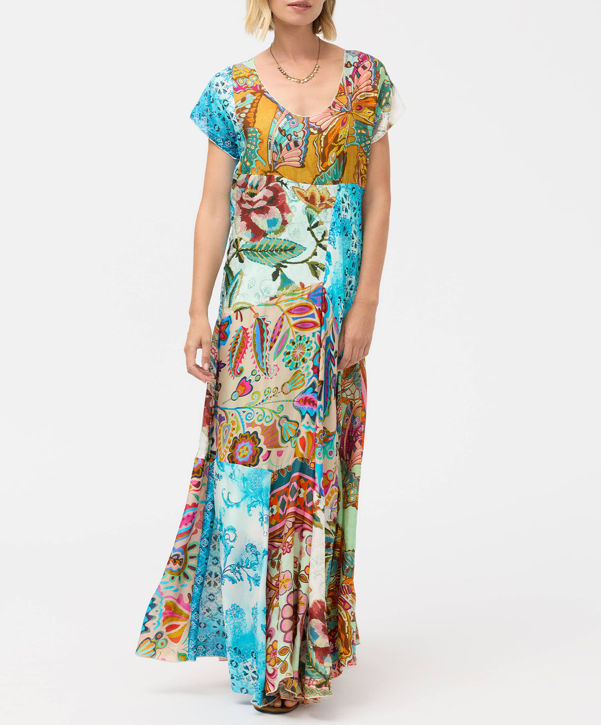 Patchwork Dress (Slip)