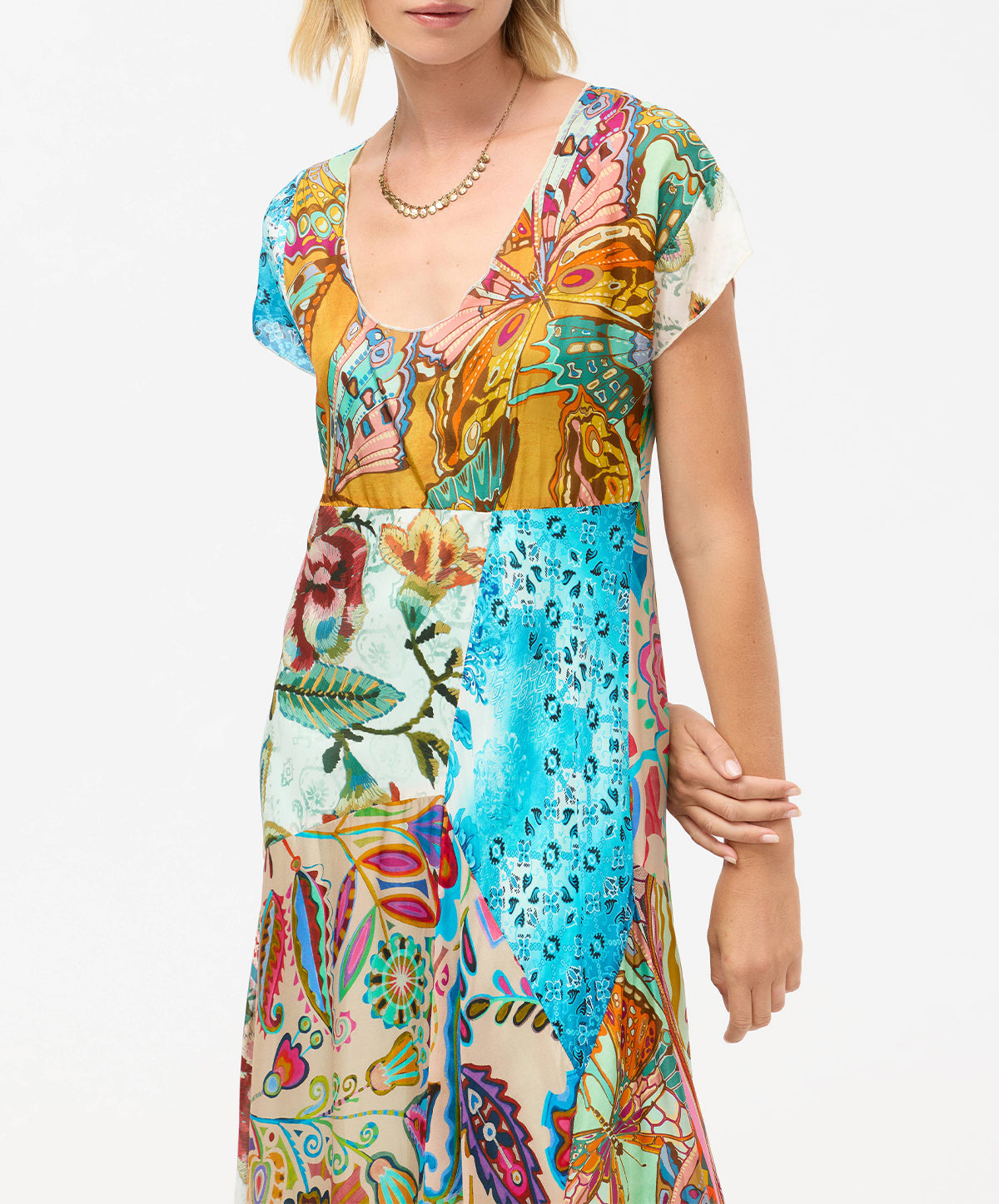 Patchwork Dress (Slip)