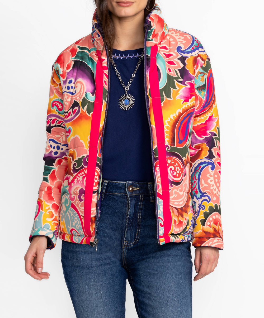 Pia Puffer Jacket (Reversible)