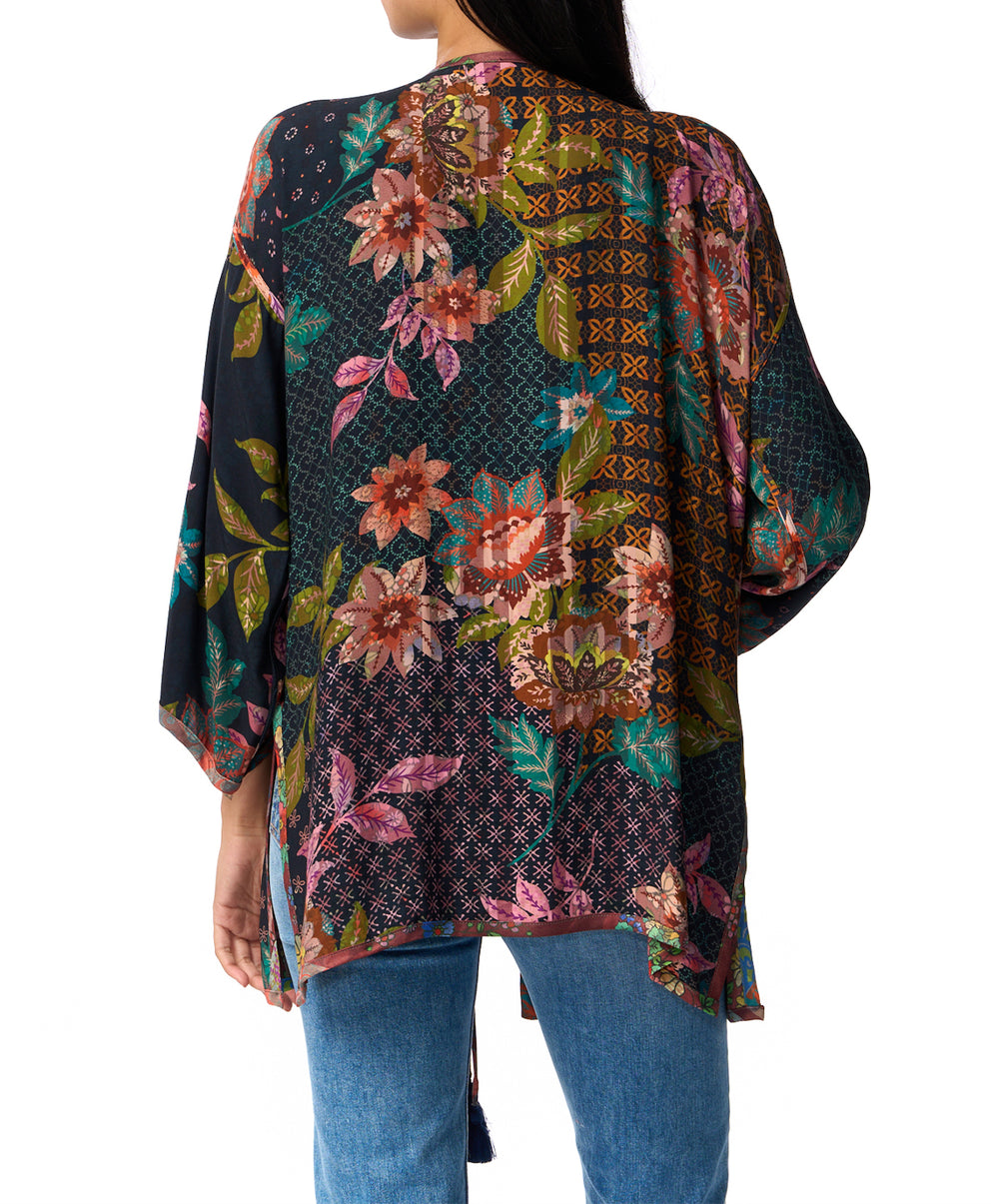 Teaberry Delfino Kimono (Reversible)