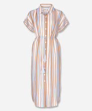 Load image into Gallery viewer, Paloma Stripe Shirt Dress