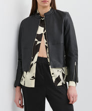 Load image into Gallery viewer, Hudson Leather Bomber Jacket