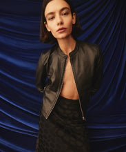 Load image into Gallery viewer, Hudson Leather Bomber Jacket