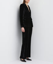 Load image into Gallery viewer, Valentine Silk Velvet Slouch Pant