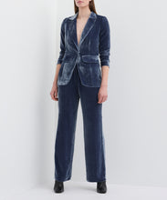 Load image into Gallery viewer, Valentine Silk Velvet Slouch Pant