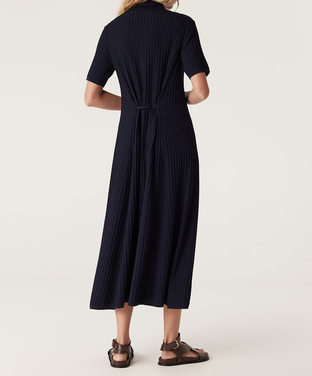 Brooke Crepe Rib Dress