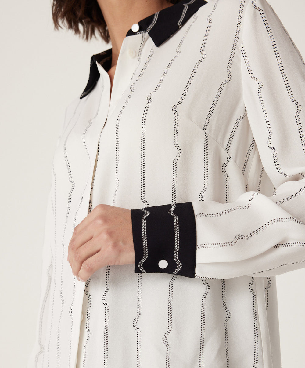 Allegra Stripe Blouse