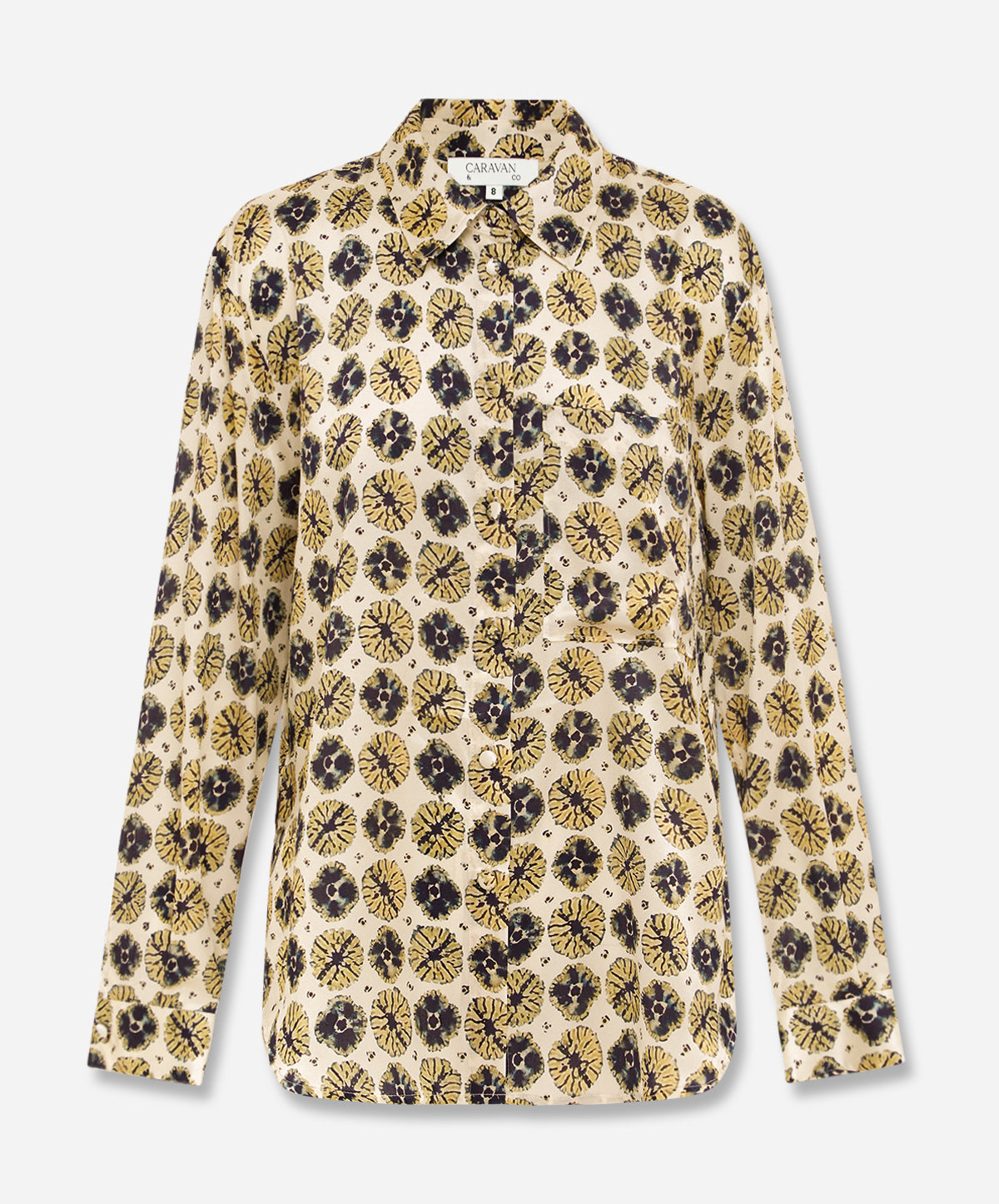 Ella Silk Slouch Shirt
