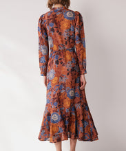 Load image into Gallery viewer, Lotus Linen Midi Dress