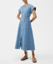 Load image into Gallery viewer, Clovelly Denim Dress