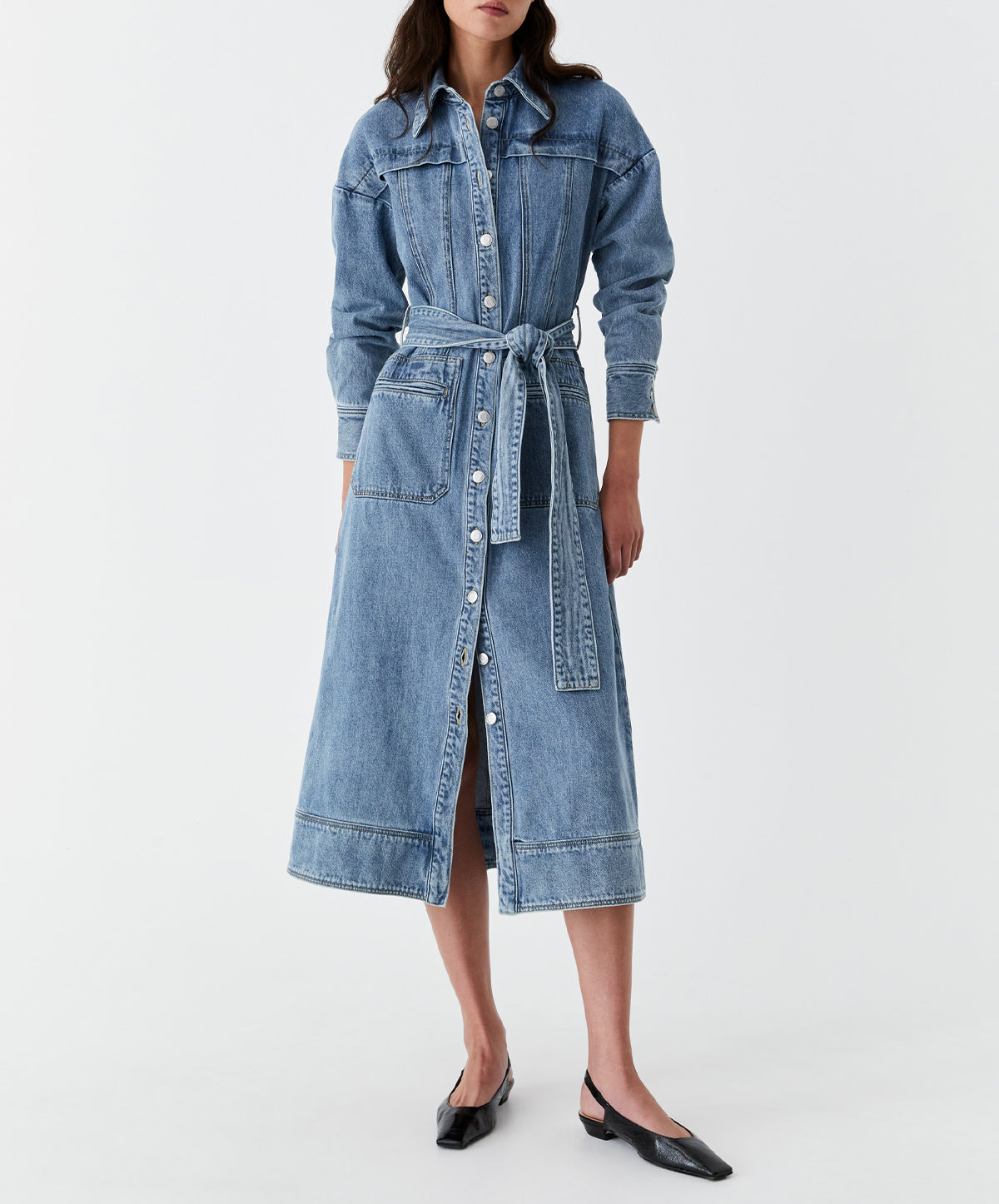 Isaac Denim Dress
