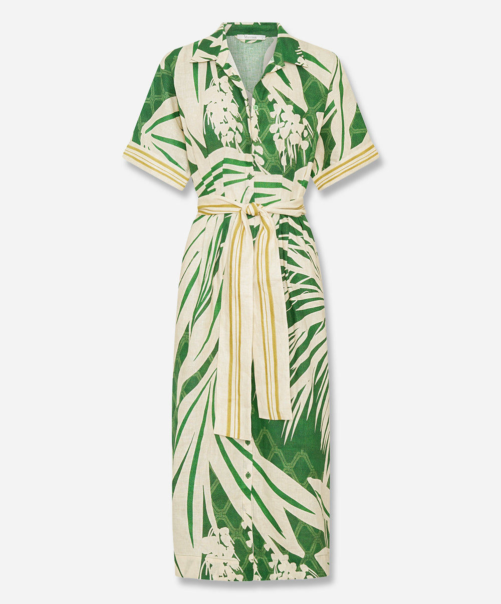 Sorrento Linen Shirt Dress
