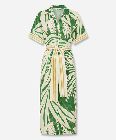 Sorrento Linen Shirt Dress