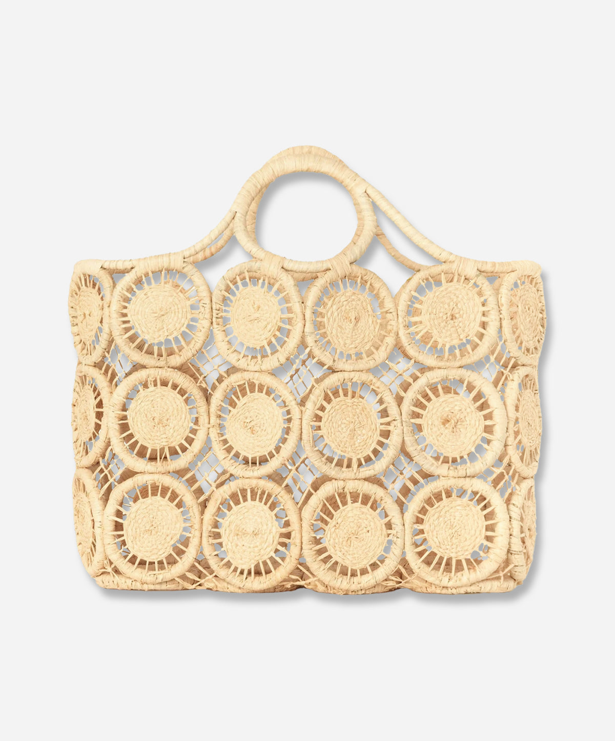 Macrame Basket Tote