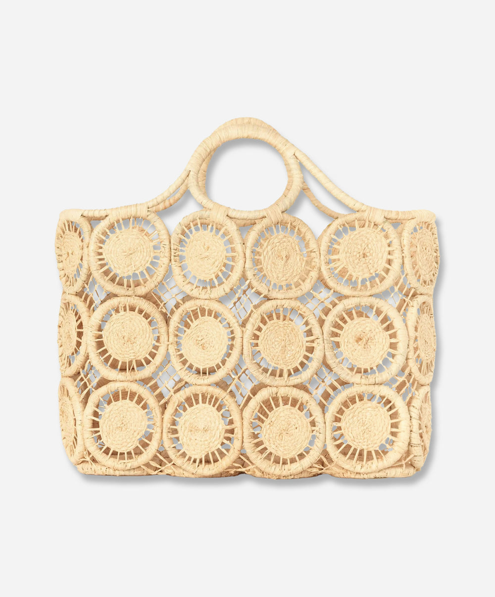 Macrame Basket Tote