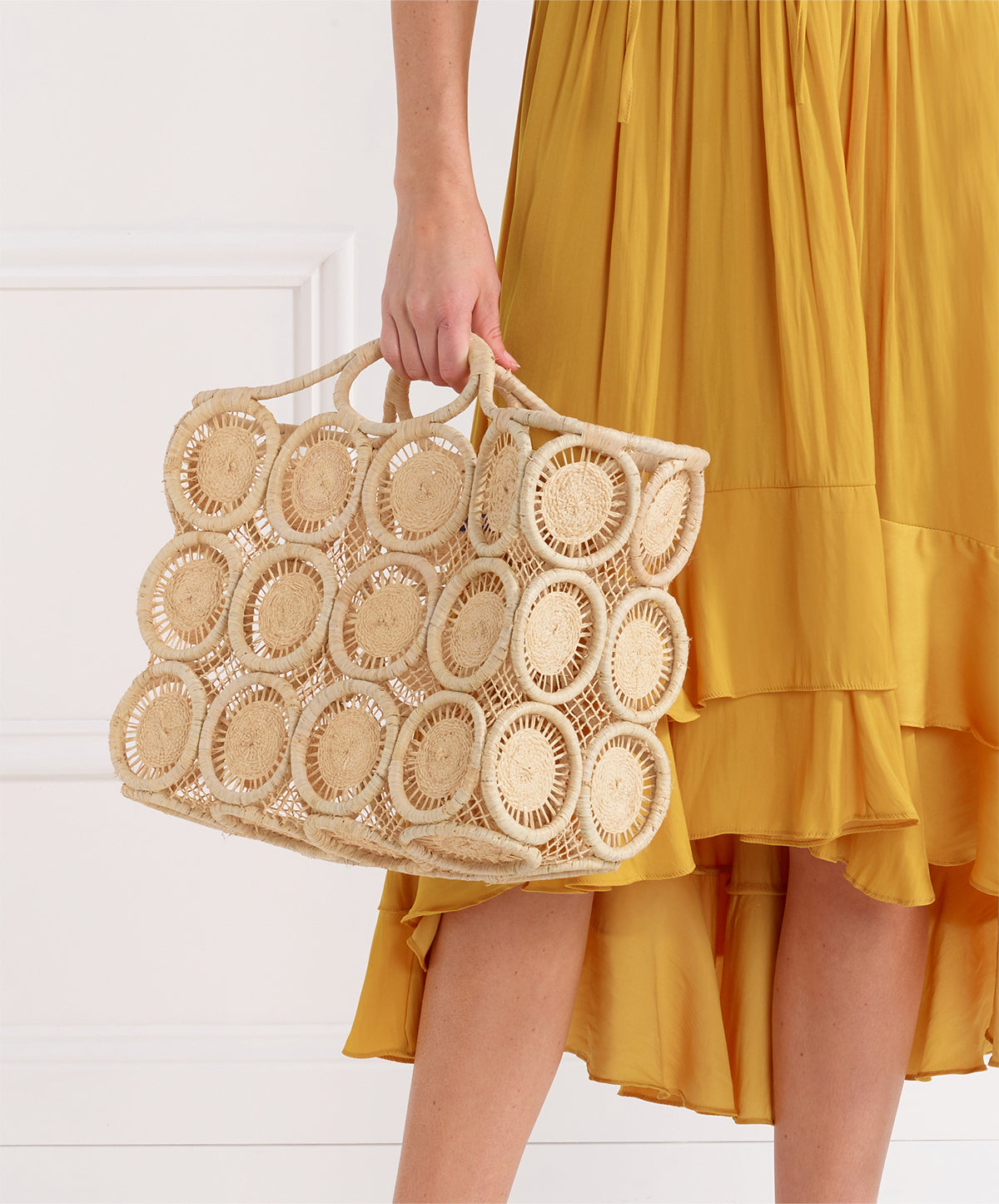 Macrame Basket Tote