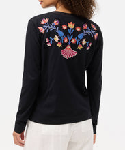 Load image into Gallery viewer, Mixed Media Henley T-Shirt