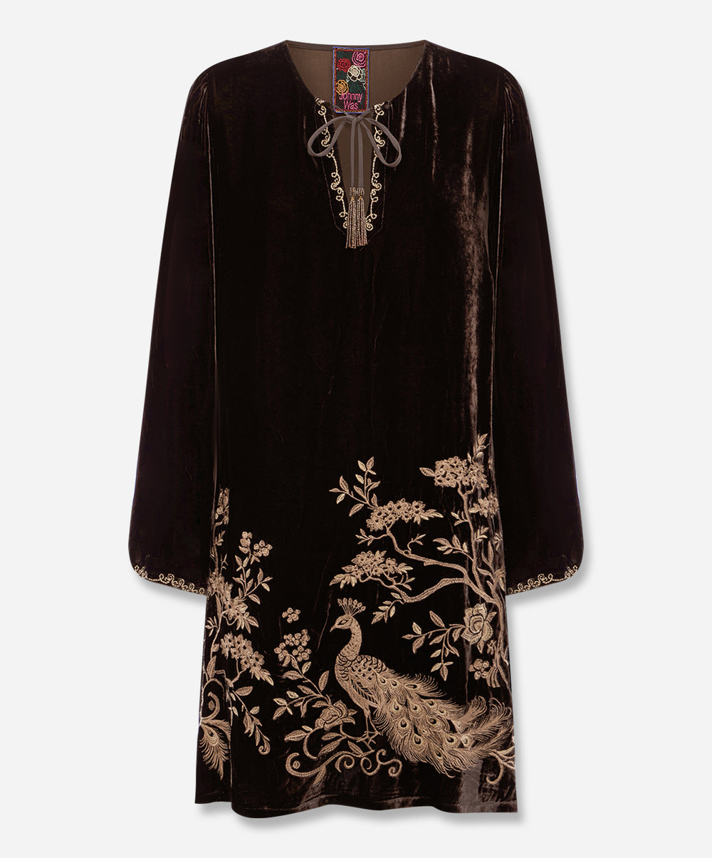 Kimono Sleeve Relaxed Dress