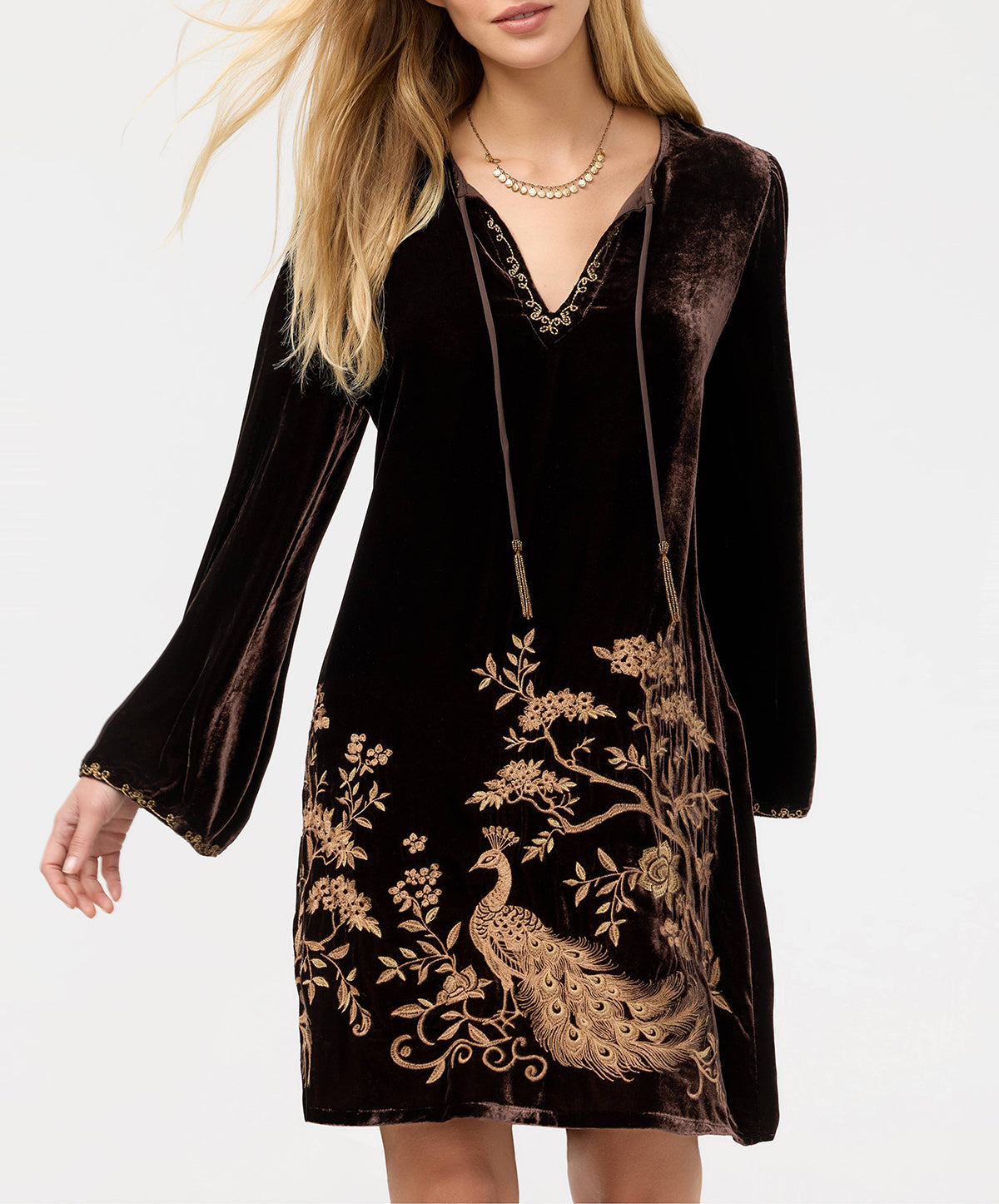 Kimono Sleeve Relaxed Dress
