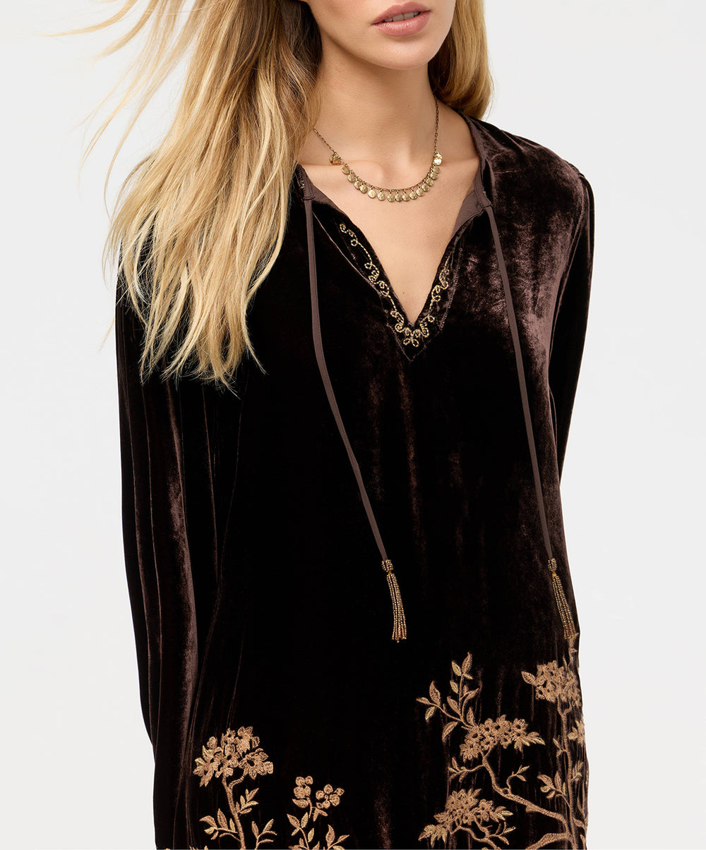 Kimono Sleeve Relaxed Dress