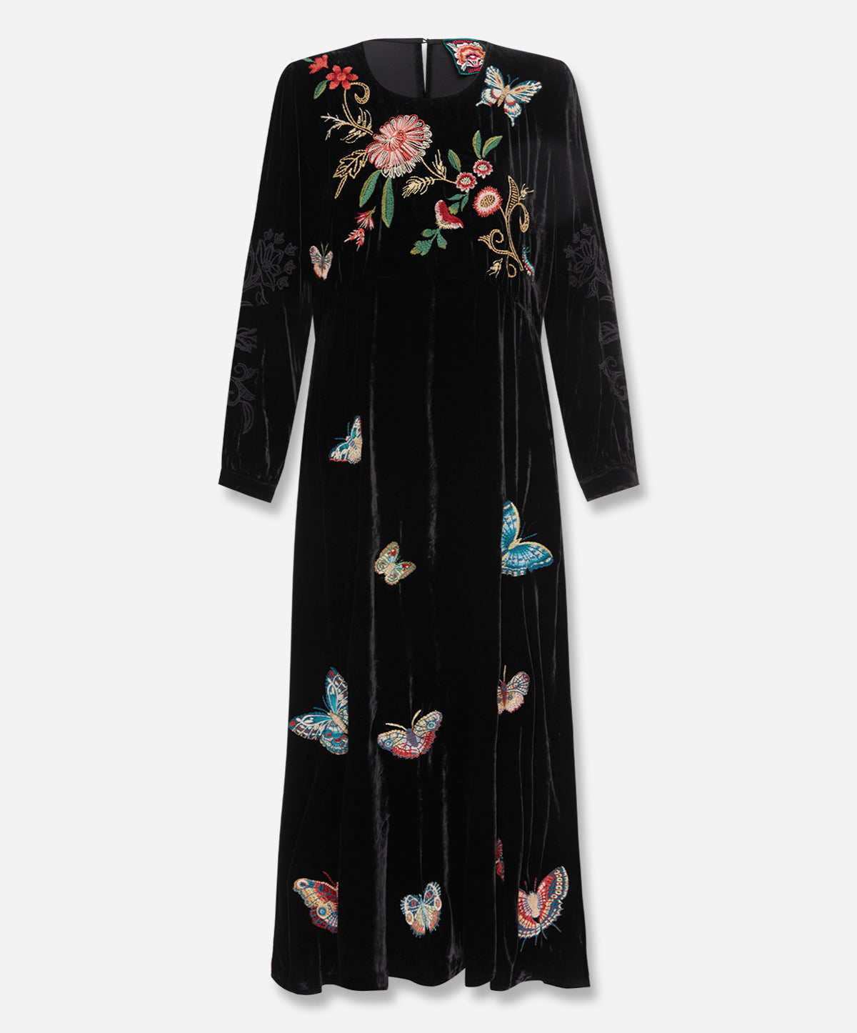 Velvet Effortless Midi Dress